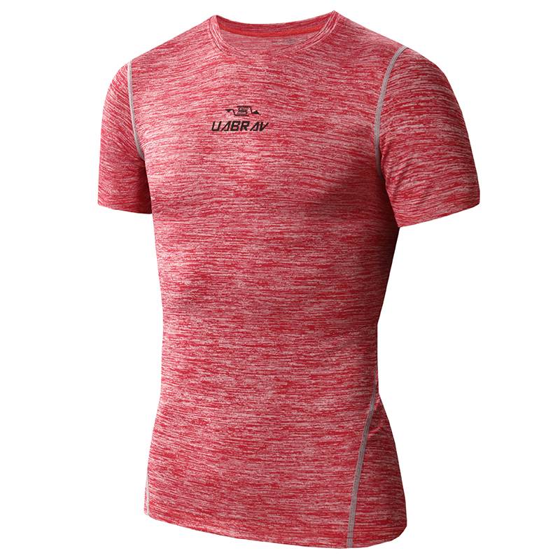 Men's Running Short Sleeve Compression T-Shirts - CTHOPER