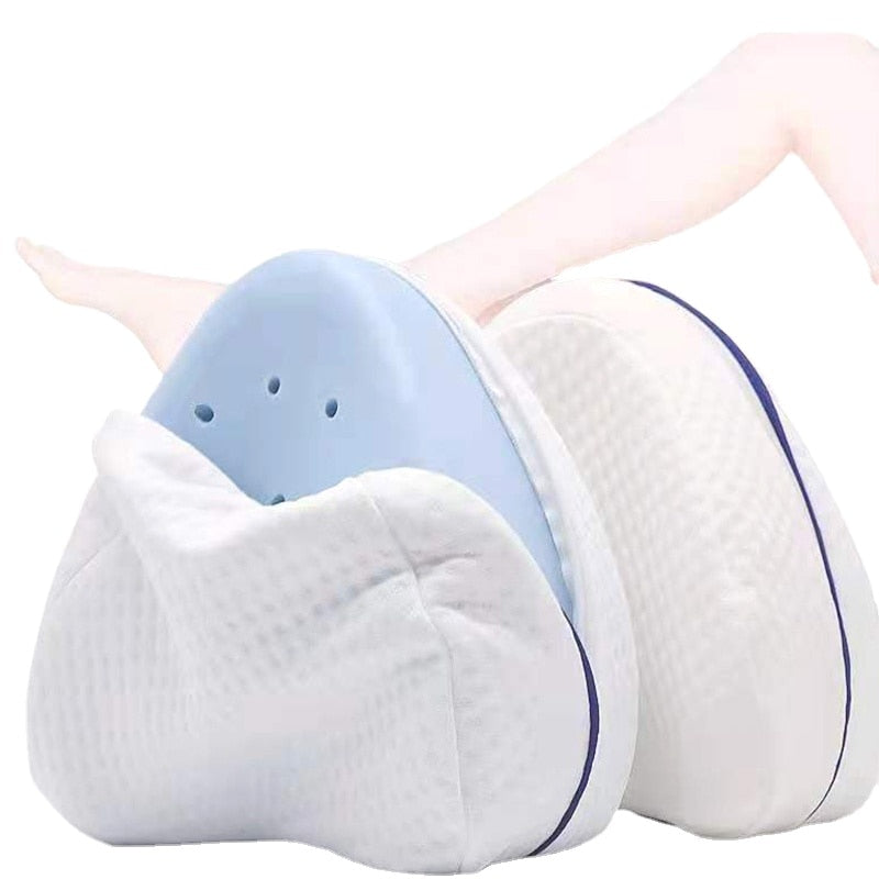 Back Hip Body Joint Pain Relief Thigh Leg Pad Cushion Home Memory Foam Memory Cotton Leg Pillow Sleeping Orthopedic Sciatica 1PC