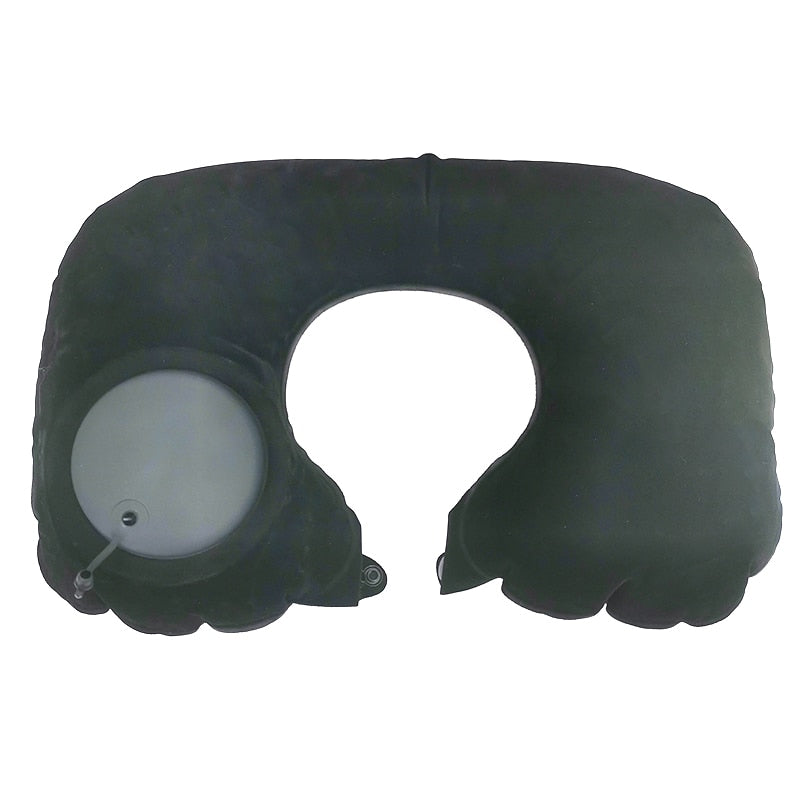 Travel Pillows Airplanes Inflatable Super Light Portable Neck Pillow U-Shape Automatic Inflatable Cervical Vertebr Pillow