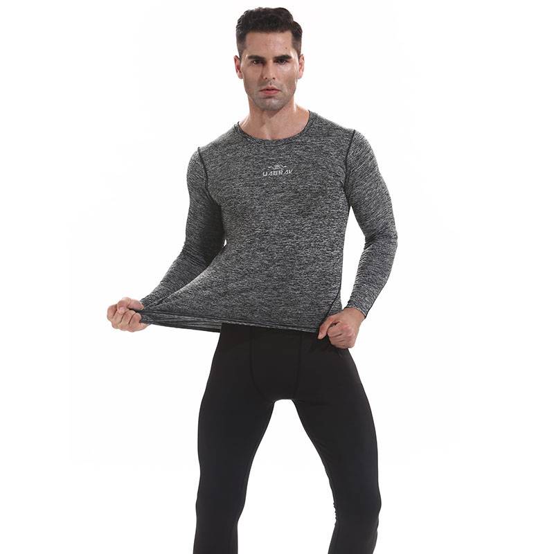 Men's Pro Running Long Sleeve Compression T-Shirts - CTHOPER