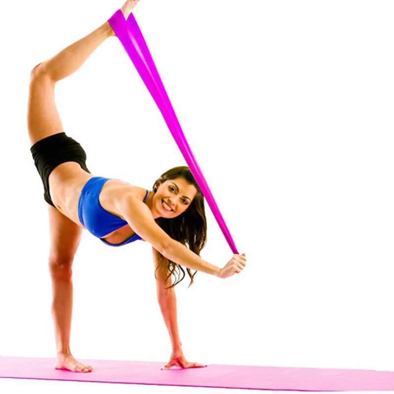 ERUMEI Yoga Sport Resistance Bands Pilates Training Fitness Exercise