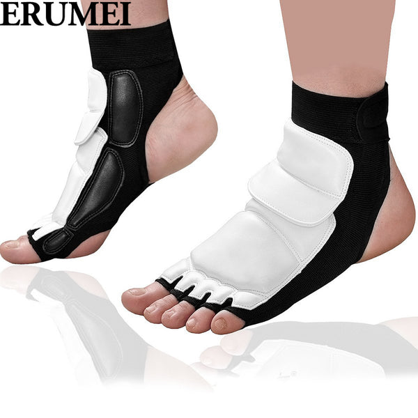 ERUMEI Taekwondo Foot Protector Gea Ankle Brace Support Pad Feet Guard Tae Kwon Do Feet Protective Gear For Kickboxing