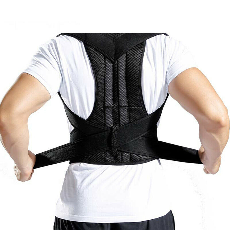 Adjustable Posture Corrector Back Support Shoulder Strong Brace Corset Back Belt