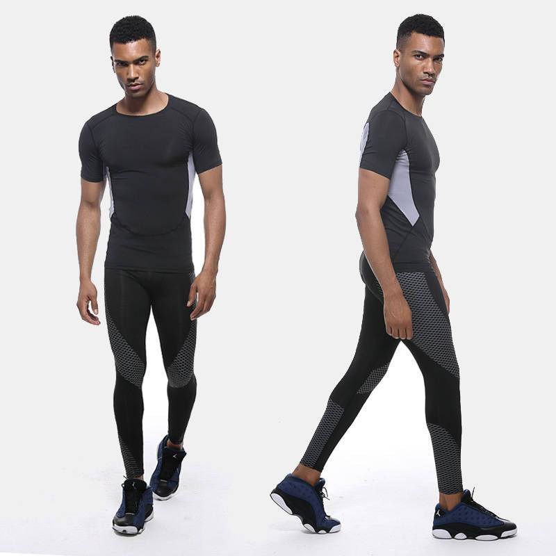 Men's Football Compression Pants - Black – CTHOPER