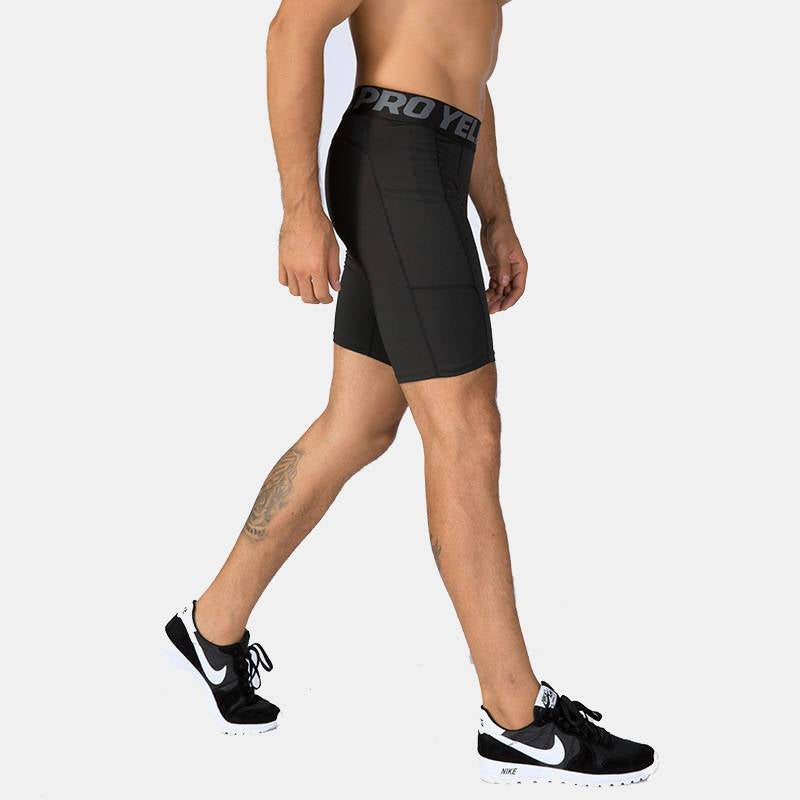 Men's Running Compression Shorts - CTHOPER