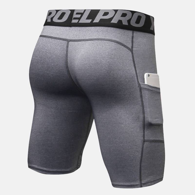 Men's Running Compression Shorts - CTHOPER