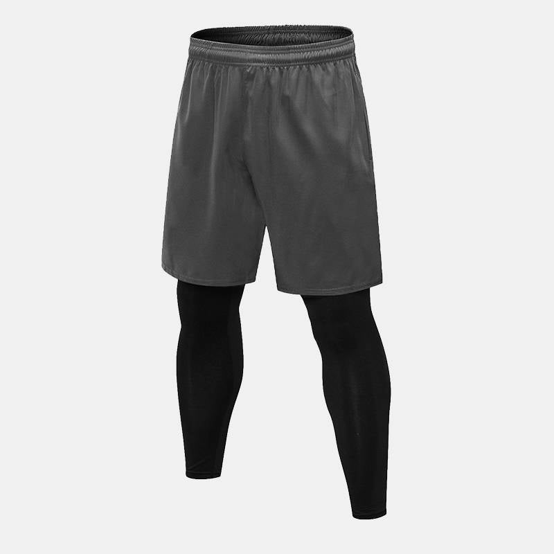 Men's Basketball 2 in 1 Shorts Pants - CTHOPER