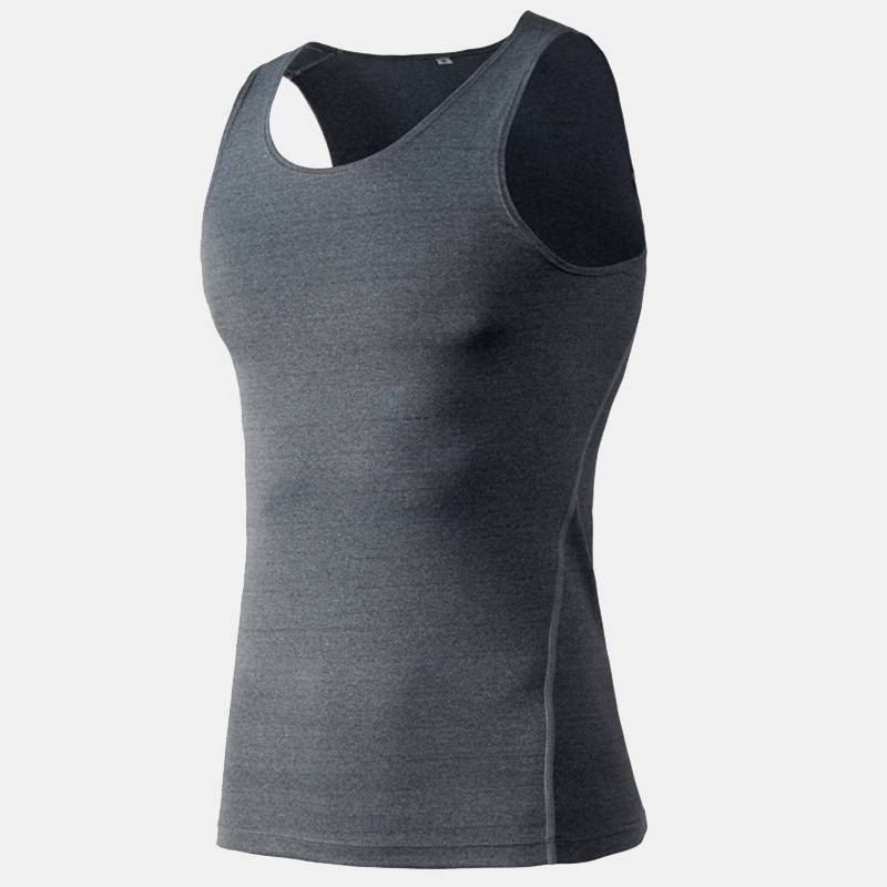 Men's Compression Athletic Tank Tops - CTHOPER