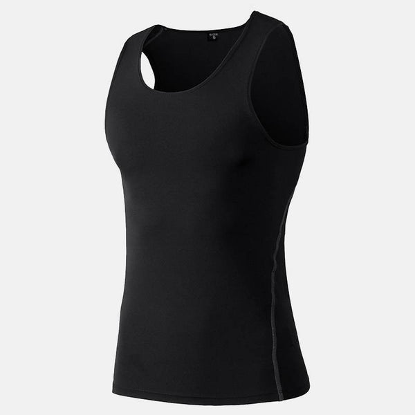 Men's Compression Athletic Tank Tops - CTHOPER