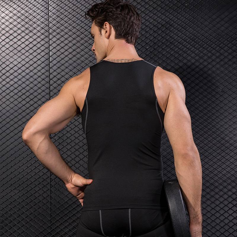 Men's Compression Athletic Tank Tops - CTHOPER