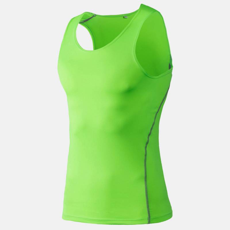 Men's Compression Athletic Tank Tops - CTHOPER