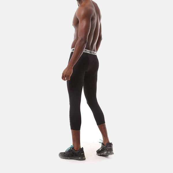 Men's Pro 3/4 Compression Running Tights - CTHOPER