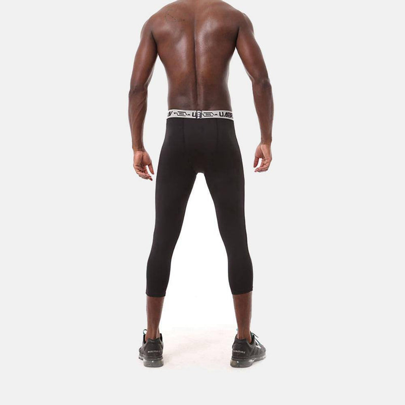 Men's Pro 3/4 Compression Running Tights - CTHOPER