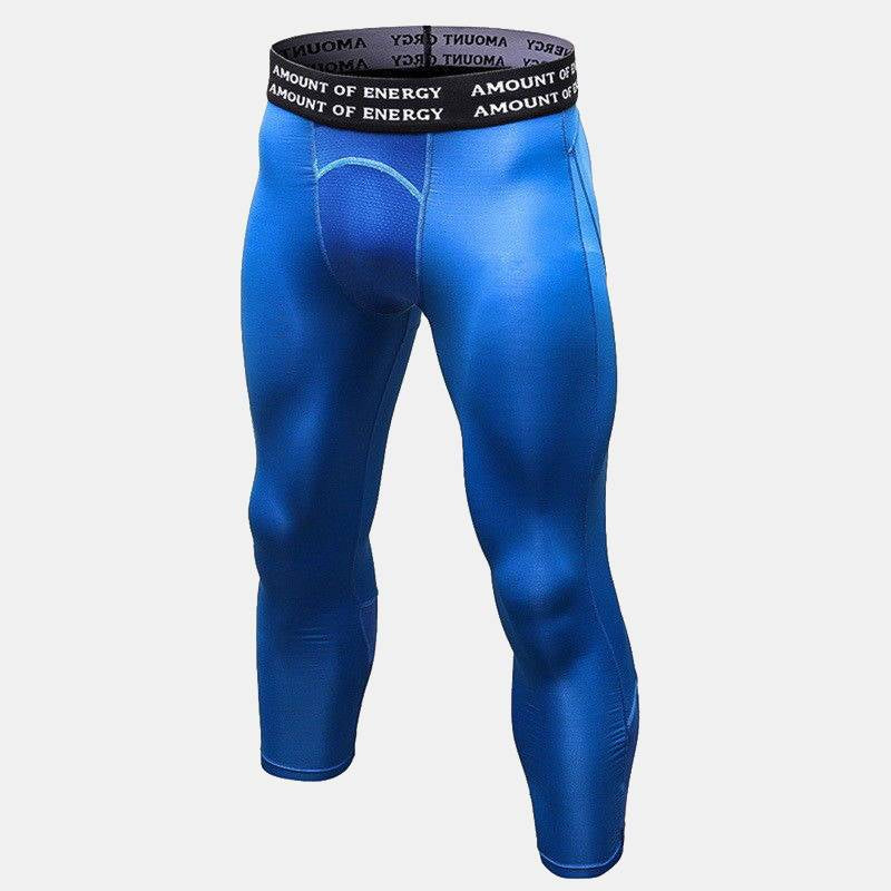 Men's Pro 3/4 Running Leggings - CTHOPER