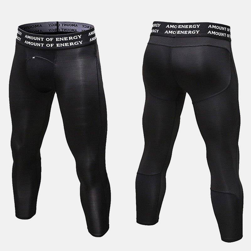 Men's Pro 3/4 Running Leggings - CTHOPER