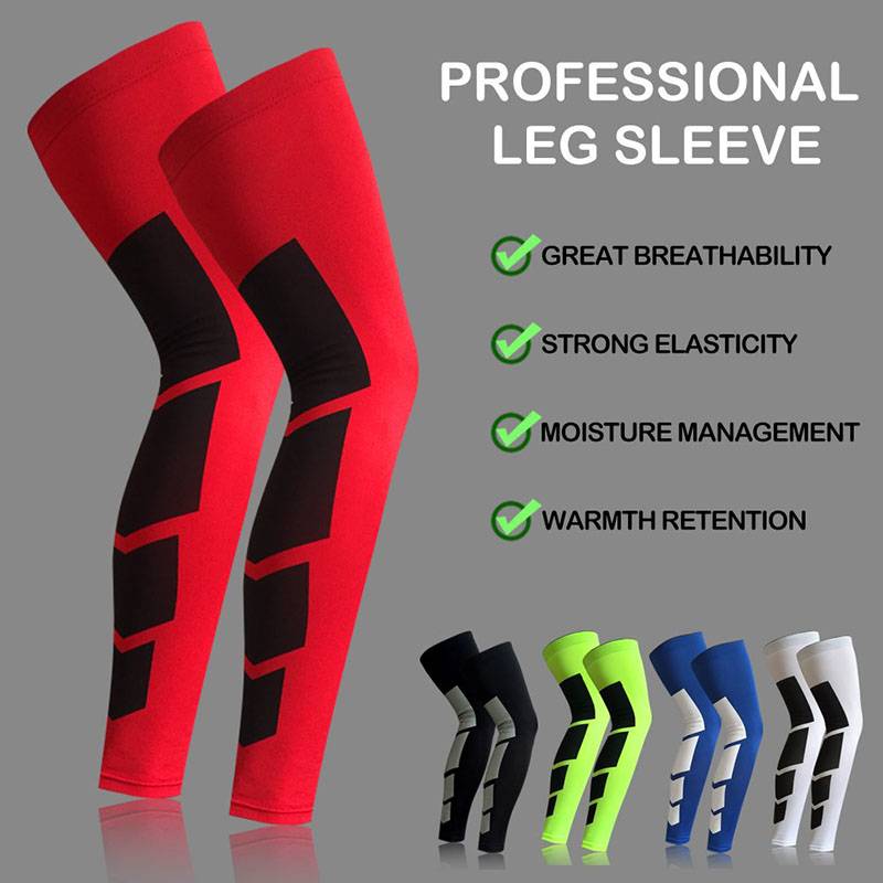 Basketball Compression Knee & Calf Sleeves - 1 Pcs - CTHOPER