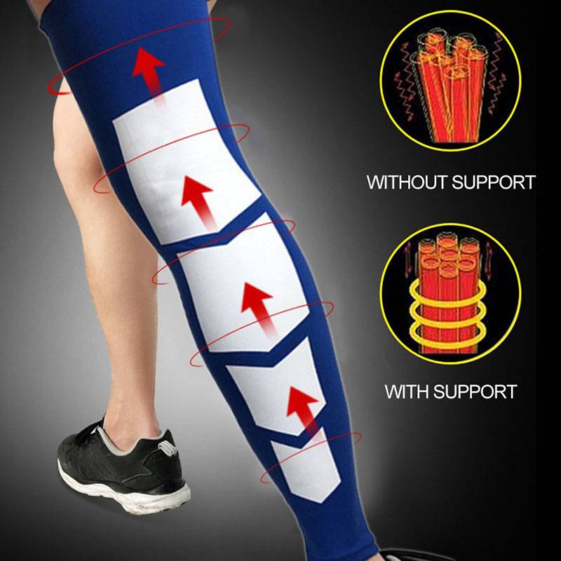 Basketball Compression Knee & Calf Sleeves - 1 Pcs - CTHOPER