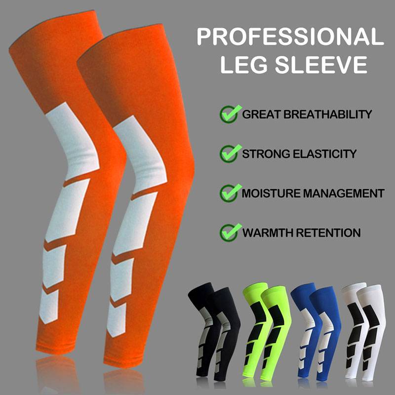Basketball Compression Knee & Calf Sleeves - 1 Pcs - CTHOPER