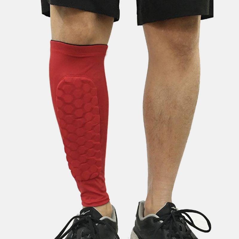 Football Compression Calf Sleeve & Pad - 1 Pair - CTHOPER