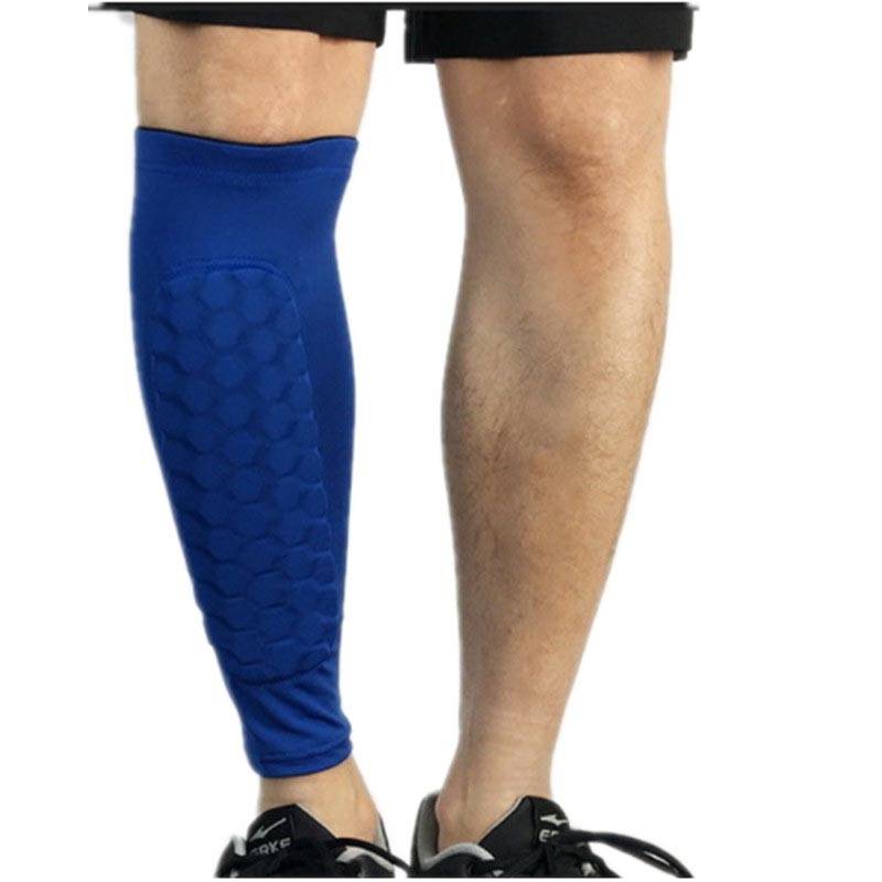 Football Compression Calf Sleeve & Pad - 1 Pair - CTHOPER