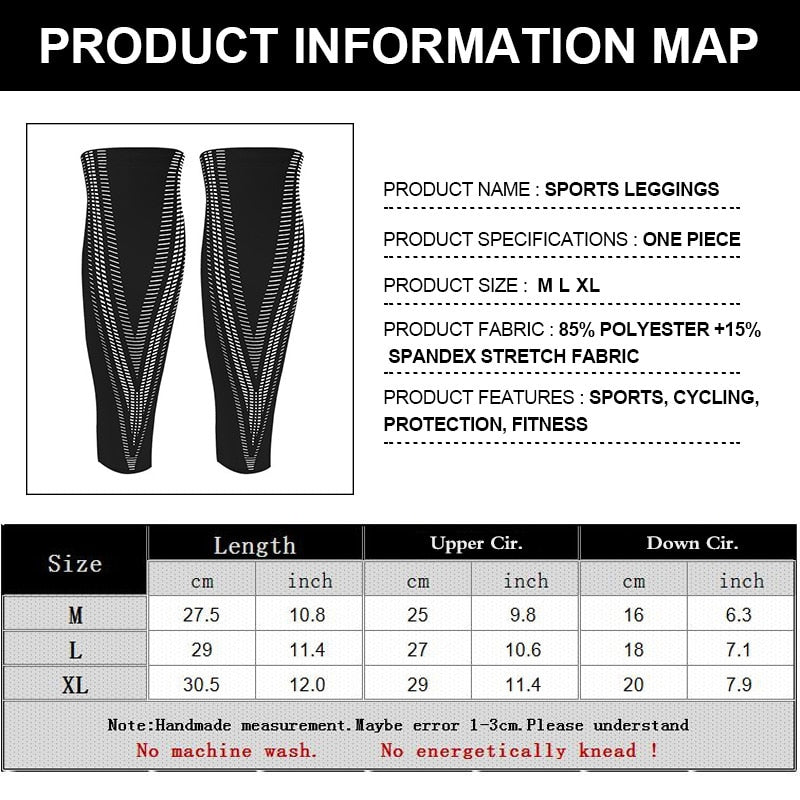 Calf Compression Sleeves For Football Cycling Running - CTHOPER