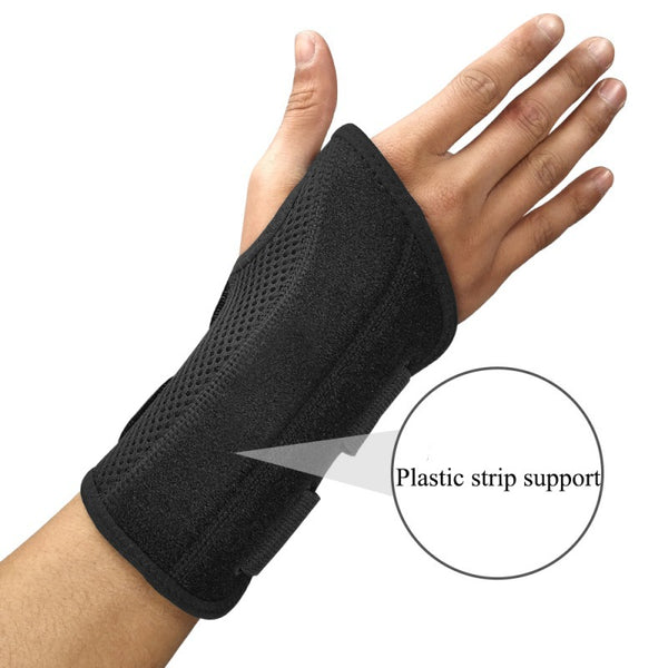 Carpal Tunnel Forearm Splint Band Strap Pain Relieve Soft Moisture-Wicking Wrist Brace - CTHOPER