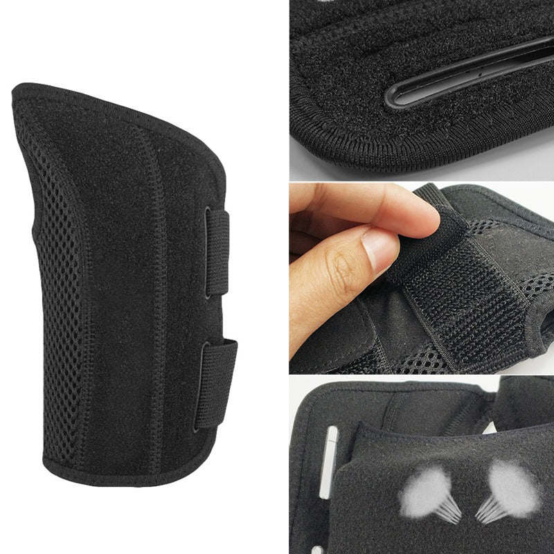Carpal Tunnel Forearm Splint Band Strap Pain Relieve Soft Moisture-Wicking Wrist Brace - CTHOPER
