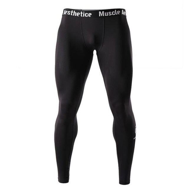 Men Compression Tight Leggings Gym Fitness Jogging Pants - CTHOPER