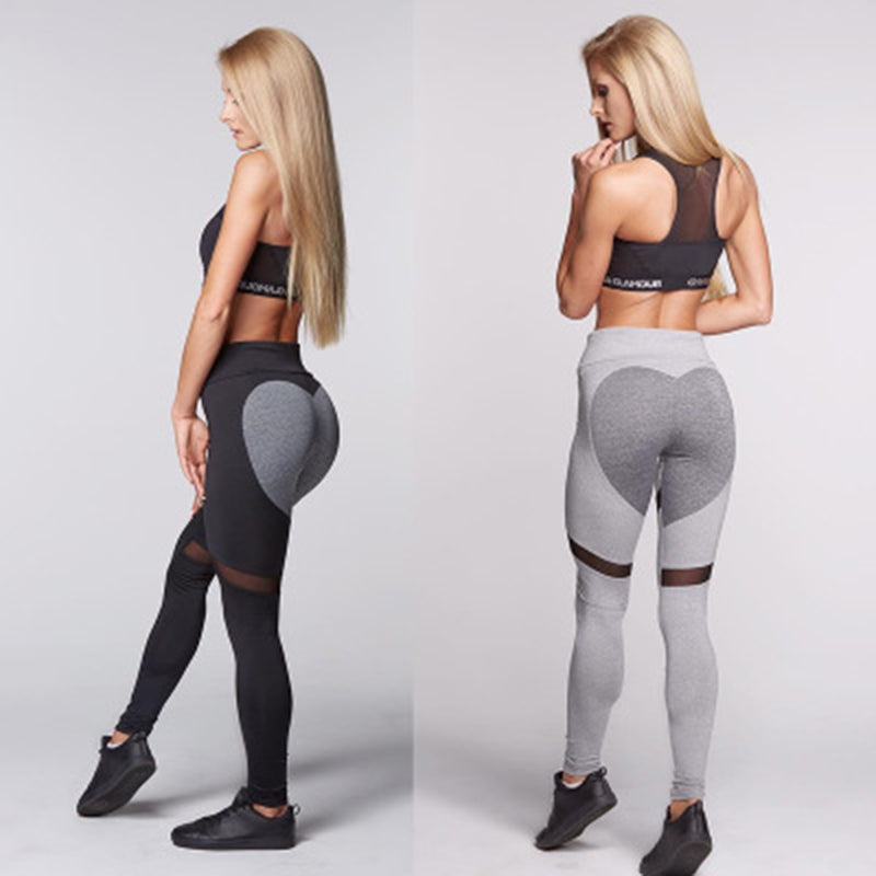 Women Sexy Push Up Heart Yoga Pants – CTHOPER