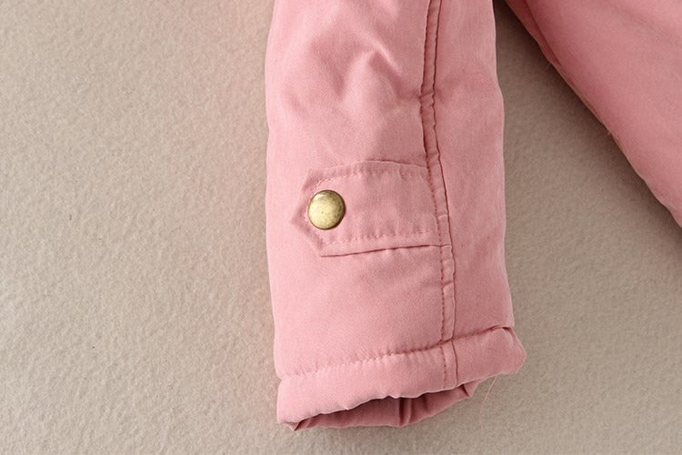 2019 Women's Winter Hooded Fur Collar Waist And Velvet Thick Warm Long Cotton Jacket Coat - CTHOPER