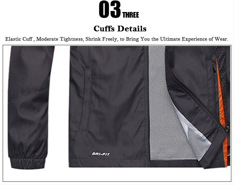 2019 Men Quick Dry Zipper Loose Sports Sweatshirt + Pants - CTHOPER