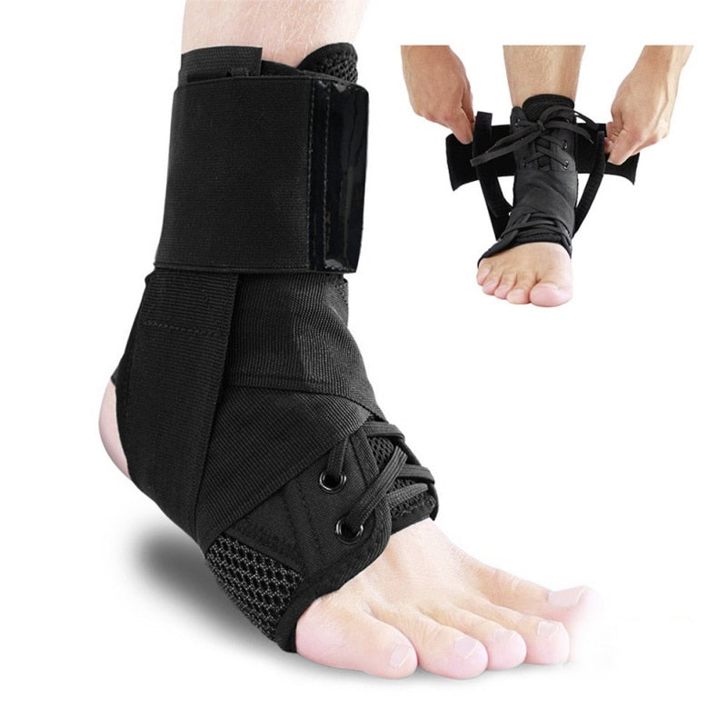 Sports Safety Adjustable Comfortable Compression Ankle Braces Bandage Straps - CTHOPER