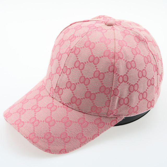 High Quality Geometric Print Spring Summer Lady Men's Snapback Baseball Cap - CTHOPER