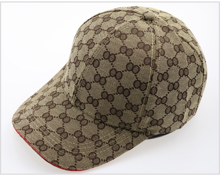 High Quality Geometric Print Spring Summer Lady Men's Snapback Baseball Cap - CTHOPER