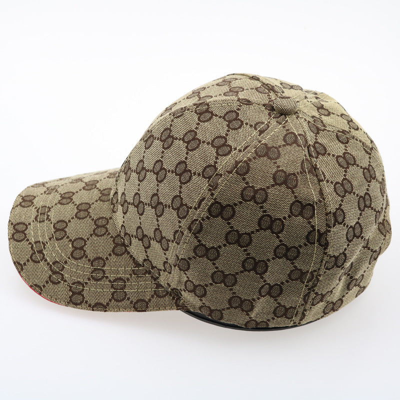 High Quality Geometric Print Spring Summer Lady Men's Snapback Baseball Cap - CTHOPER