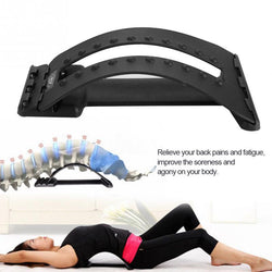 Multi-level Spine Massager Back Supporter Lumbar Stretcher - CTHOPER