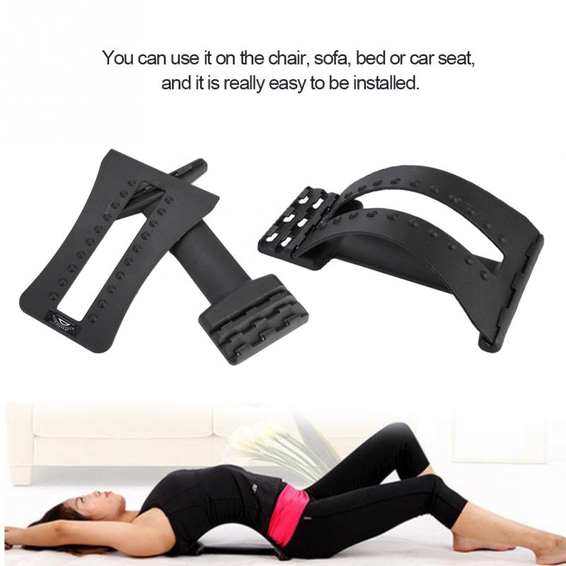 Multi-level Spine Massager Back Supporter Lumbar Stretcher - CTHOPER