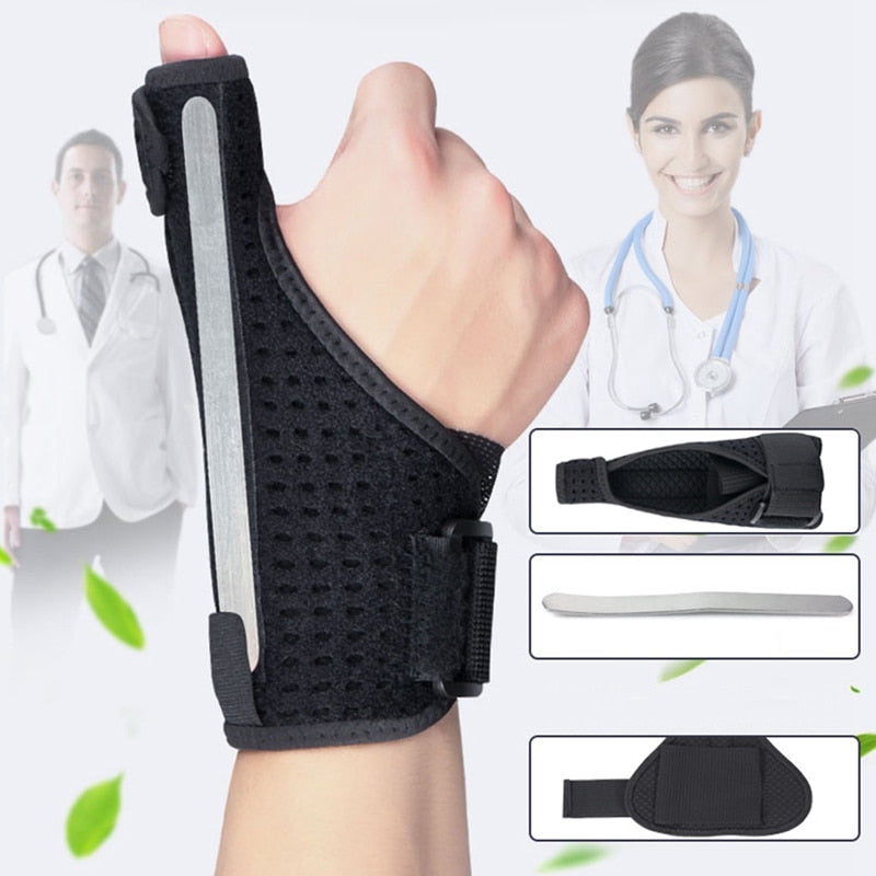 1 pc Medical Wrist Thumb Hand Spica Splint Support Brace Stabiliser Arthritis Glove Thumbs Wrist Protector - CTHOPER