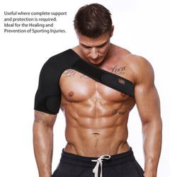 Magnetic Single Shoulder Brace Support Strap Wrap - CTHOPER