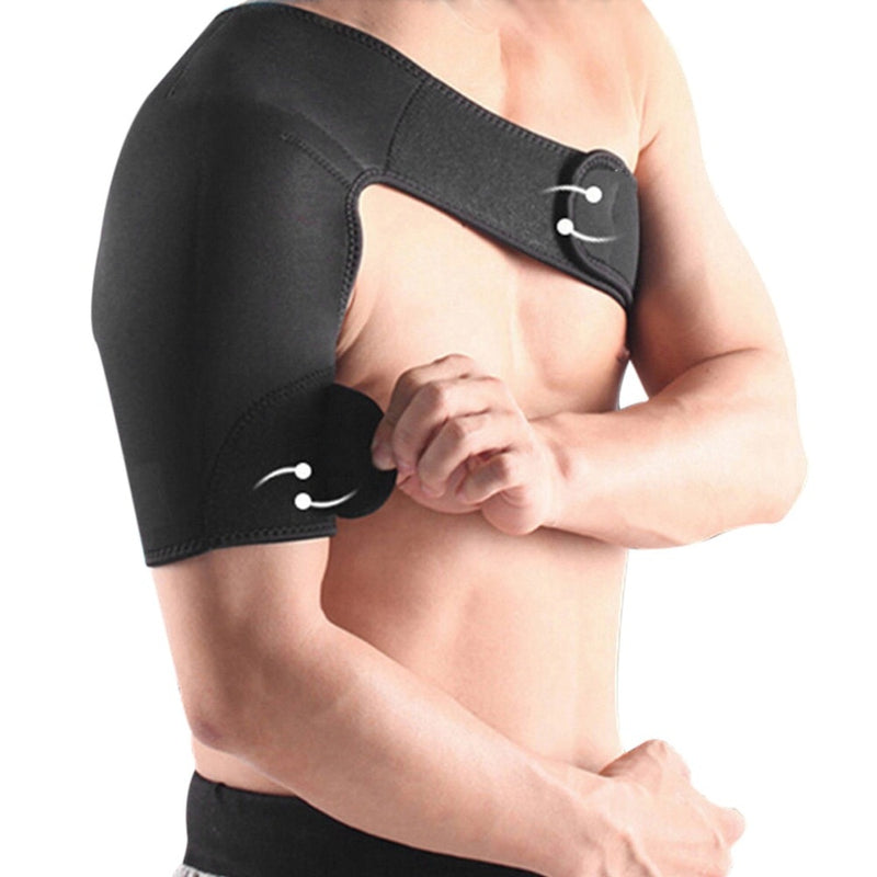 Magnetic Single Shoulder Brace Support Strap Wrap - CTHOPER