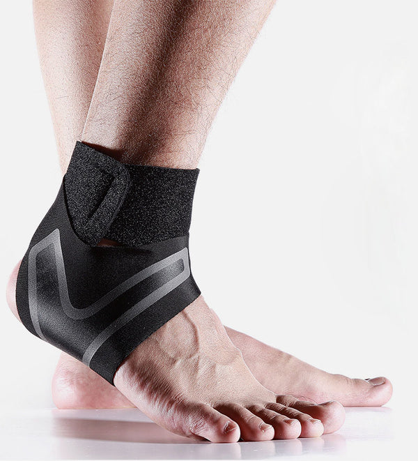 1PCS Ankle Support Brace, Adjustable Ankle Strain Protectors Strap, Against Sprains Arthritis Compression Wrap Stabilizer - CTHOPER