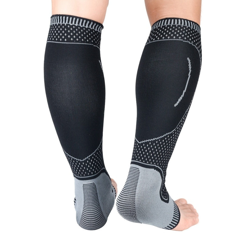 Safety Running Compression Calf Leg Shin Sleeves - CTHOPER