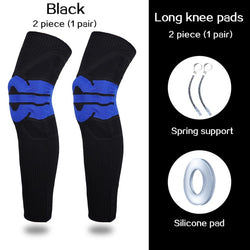 Elastic Silicon Padded Basketball Knee Pads - CTHOPER