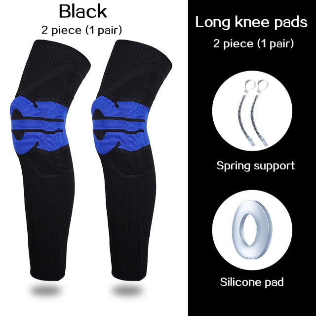 Elastic Silicon Padded Basketball Knee Pads - CTHOPER
