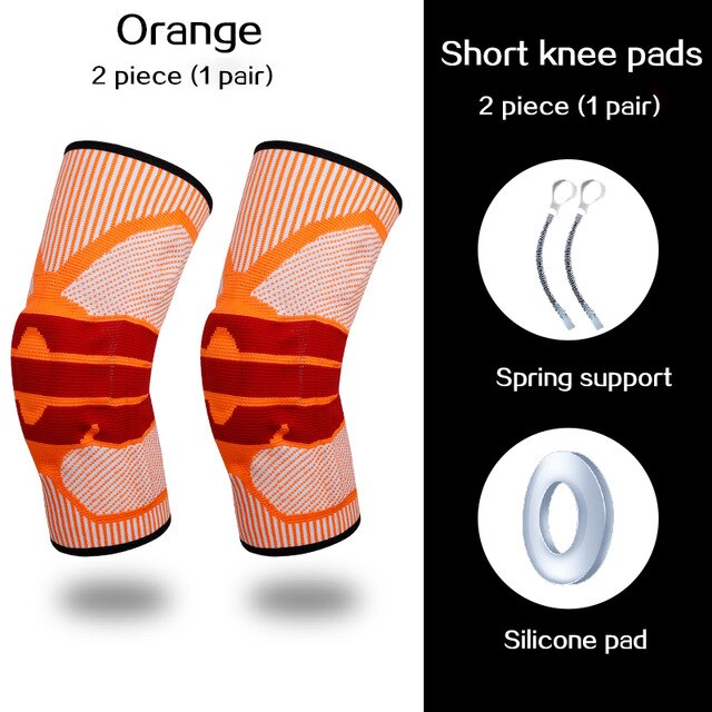 Elastic Silicon Padded Basketball Knee Pads - CTHOPER