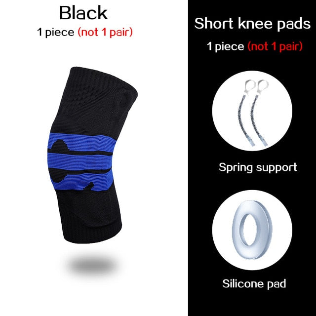 Elastic Silicon Padded Basketball Knee Pads - CTHOPER