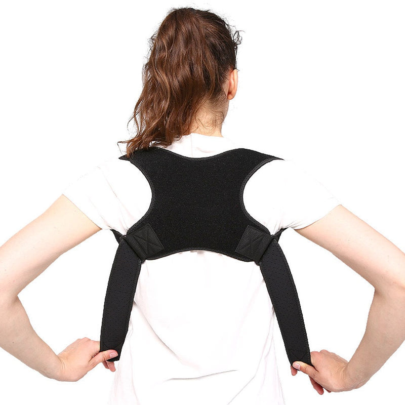 Spine Posture Corrector Protection Back Shoulder Correction Band Humpback Back Pain Relief Corrector Brace - CTHOPER