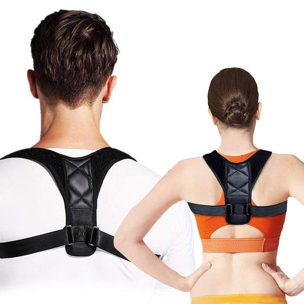 Medical Adjustable Clavicle Posture Corrector for Men Women - Back Posture Brace (Back Straightener) - CTHOPER