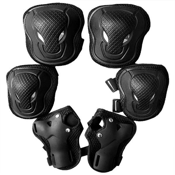 Kids Protective Gear Set Knee Pads for Kids 3-14 Years Toddler Knee and Elbow Pads with Wrist Guards 3 in 1 for Skating Cycling Bike Rollerblading Scooter