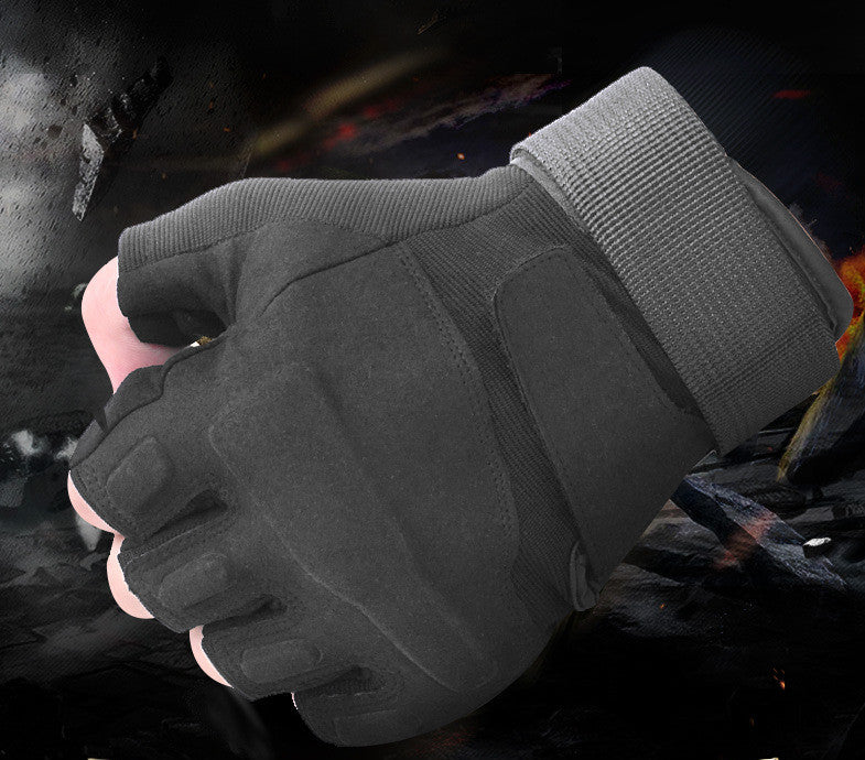 Army Tactical Fingerless Military Half Finger Gloves For Men Airsoft Bicycle Shooting Antiskid Protection rekawiczki taktyczne